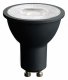 Лампа светодиодная Feron GU10 7W 4000K черная LB-1607 48955. 