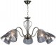 Подвесная люстра Seven Fires Savena WD3625/5H-AB-SMK. 