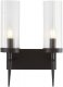 Бра Lumina Deco&nbsp;Lumina&nbsp;Deco&nbsp;Moratti LDW&nbsp;8022-2&nbsp;BK+PR. 