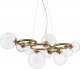 Подвесная люстра DeLight Collection Puppet P68092-9 brass. 