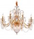 Подвесная люстра Illuminati 10357 MD10003057-11A+gold. 