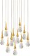 Подвесной светильник DeLight Collection Seed OMG07287-11 gold. 