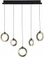 Подвесной светильник Lumien Hall Livin LH8028/5P-BK-SGD-PBK. 