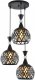 Подвесной светильник Seven Fires Avan SF4041/3P-BK-AM. 