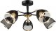 Потолочная люстра Wedo Light Aniko WD3637/5C-BK-FGD-BK. 
