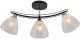 Потолочная люстра Seven Fires Dzhoun SF3382/3C-BK-CR-WT. 
