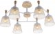 Потолочная люстра Seven Fires Laurens SF3386/6C-WT-WD. 