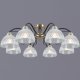 Потолочная люстра Illumico IL0435-8CSQ-24 BK AB SPICA. 