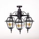 Потолочный светильник уличный Oasis Light FARO lead GLASS 91170A/3 lgY Bl. 