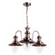 Подвесная люстра Arte Lamp Fisherman A5518LM-3RB. 
