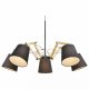 Подвесная люстра Arte Lamp Pinocchio A5700LM-5BK. 