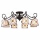 Потолочная люстра Arte Lamp Fortuna A5495PL-8BR. 