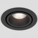 Встраиваемый светодиодный светильник Elektrostandard Nulla 15267/LED 7W 3000K BK/BK черный/черный a063972. 