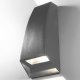 Уличный настенный светодиодный светильник Elektrostandard Forw 1016 Techno серый a057010. 