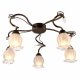 Потолочная люстра Arte Lamp Glamore A7449PL-5BR. 