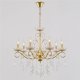 Подвесная люстра Reluce 04201-0.4-07 GOLD. 