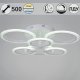 Потолочная светодиодная люстра Reluce 09502-0.3-3+3 WH. 
