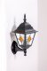 Настенный фонарь Oasis Light уличный QUADRO M lead GLASS 79901MlgY Bl. 