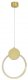 Подвесной светильник Newport 15000 15106N/S brass. 