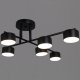 Потолочная люстра Reluce 03725-0.3-06 BK GX53. 