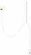 Подвесной светильник Loft IT Thread 10388C Brass. 