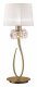 Настольная лампа Mantra Loewe Antique Brass 4736. 