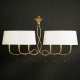 Подвесная люстра Mantra Paola Gold Painting 3541. 