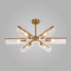 Потолочная люстра Eurosvet Trompeta 70144/6 латунь. 