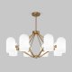 Подвесная люстра Eurosvet Bambola 60157/8 латунь. 