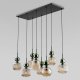 Подвесной светильник TK Lighting Sophia Green Cognac 11151 Sophia Green Cognac. 