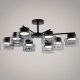 Потолочная люстра  47010-0.3-08 BK. 
