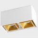 Точечный светильник  FASHION FX2 white + FASHION FXR gold - 2шт.. 