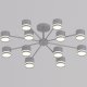 Потолочная люстра  89730-0.3-12 GX53 GREY. 