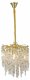 Подвесная люстра AM-Group DIAMAND DIAMAND D400 Gold. 