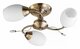 Потолочная люстра Toplight Alana TL3580X-03AB. 