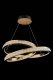 Подвесная люстра Aida LE7707/600Z Gold. 