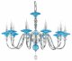 Подвесная люстра Osgona Azzurro 699104. 