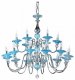 Подвесная люстра Osgona Azzurro 699184. 