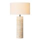 Интерьерная настольная лампа Stone Table Lamp 5003T travertine. 