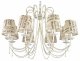 Подвесная люстра Arti Lampadari Tarsia E 1.1.8 WG. 