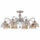 Потолочная люстра Arte Lamp Sicilia A9106PL-8WG. 