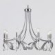 Подвесная люстра Eurosvet 60064/8 хром. 