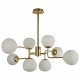 Подвесная люстра Maytoni Erich MOD221-PL-08-G. 