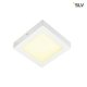 Потолочный светодиодный светильник SLV Senser Square 162973. 
