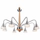 Подвесная люстра Lucia Tucci Natura 066.8 LED. 