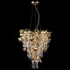 Подвесная люстра Crystal Lux Romeo SP10 Gold D600. 