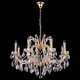 Подвесная люстра Crystal Lux Hollywood SP8 Gold. 