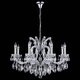 Подвесная люстра Crystal Lux Hollywood SP8 Chrome. 