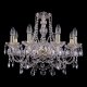 Подвесная люстра Bohemia Ivele Crystal 1411/8/195/G. 