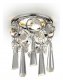 Встраиваемый светильник Ambrella light Crystal K2222 CH/CL. 